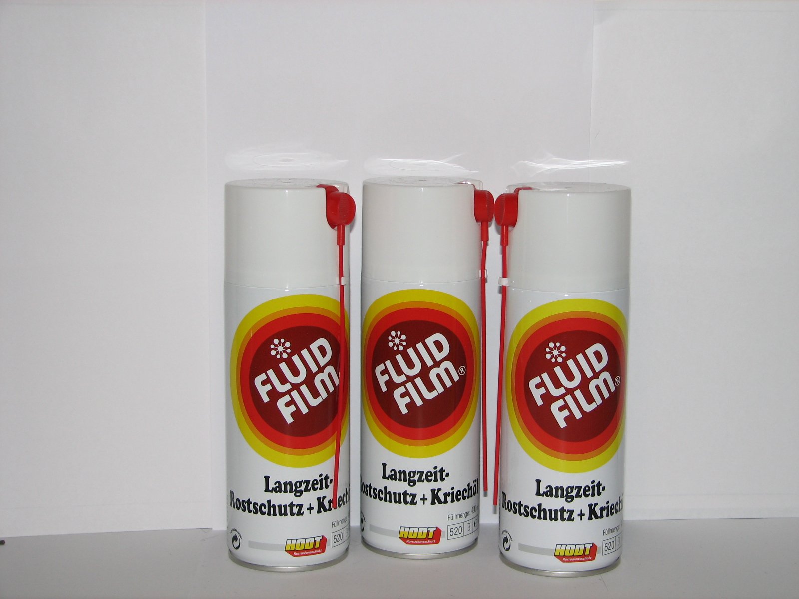 3 x Fluid Film AS-R Langzeit-Rostschutz Kriechöl 400ml Sprühdosen Angebot bei HelloDeals
