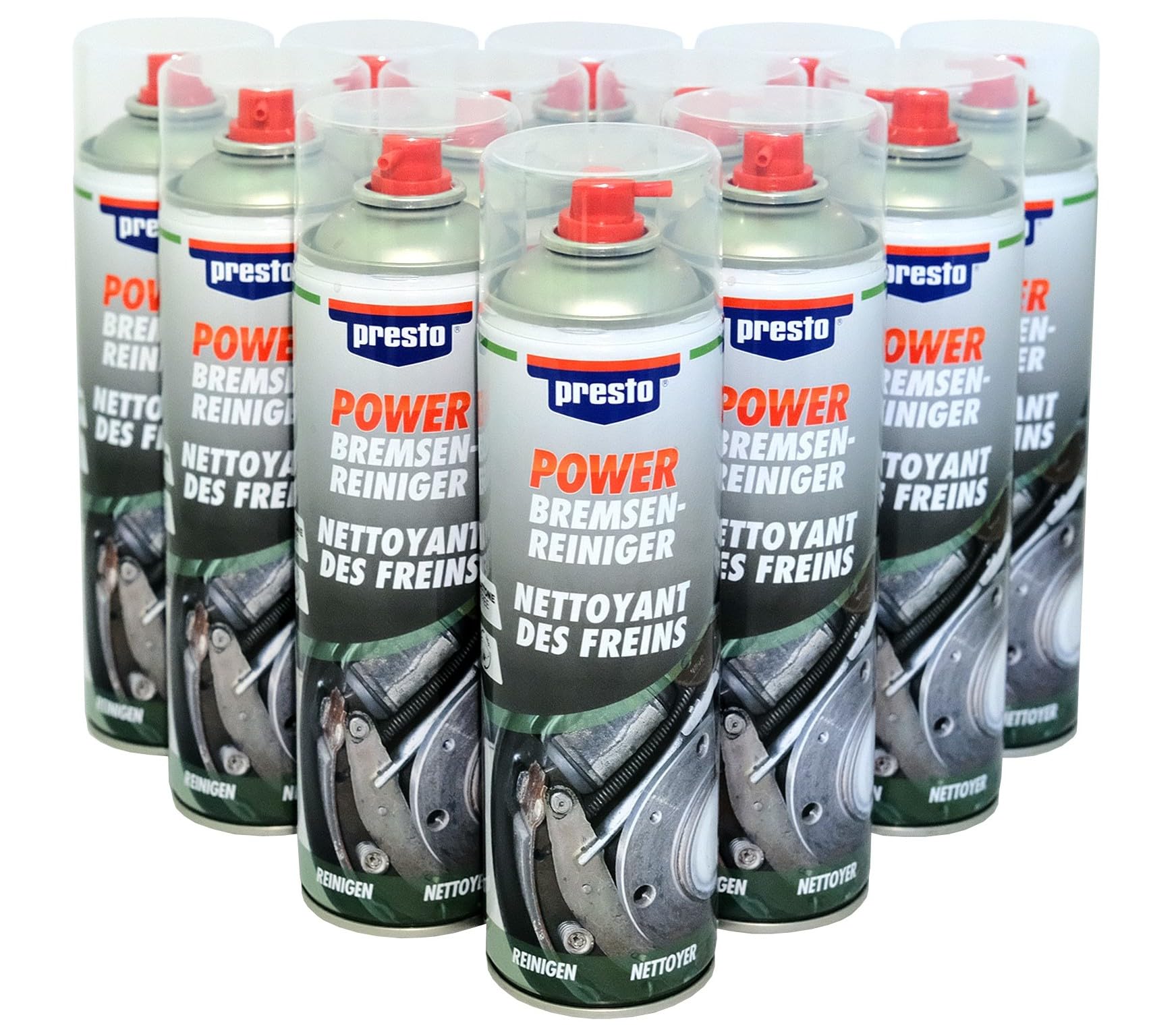 PRESTO_bundle 24x Presto Power Bremsenreiniger Spraydose 500ml 315541 Angebot bei HelloDeals