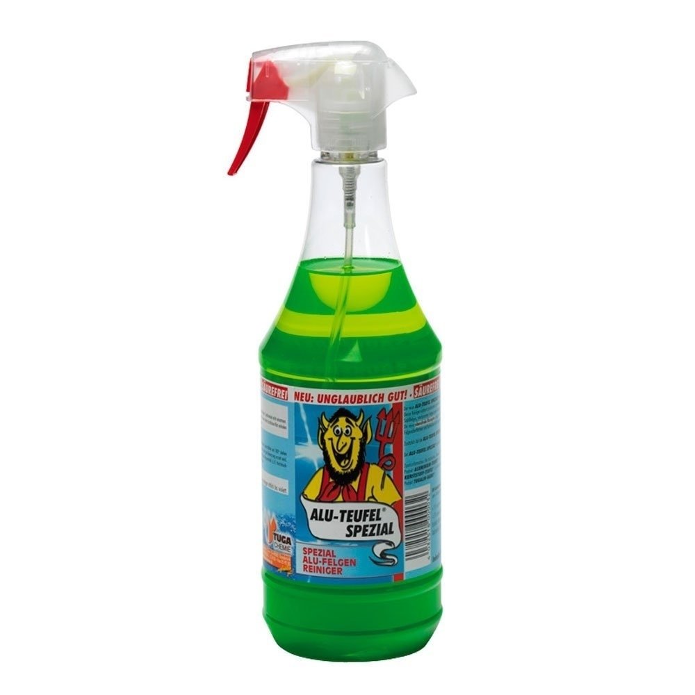 2x TUGA Alu-Teufel Spezial Felgenreiniger, 2x 1000 ml Sprühflasche Angebot bei HelloDeals