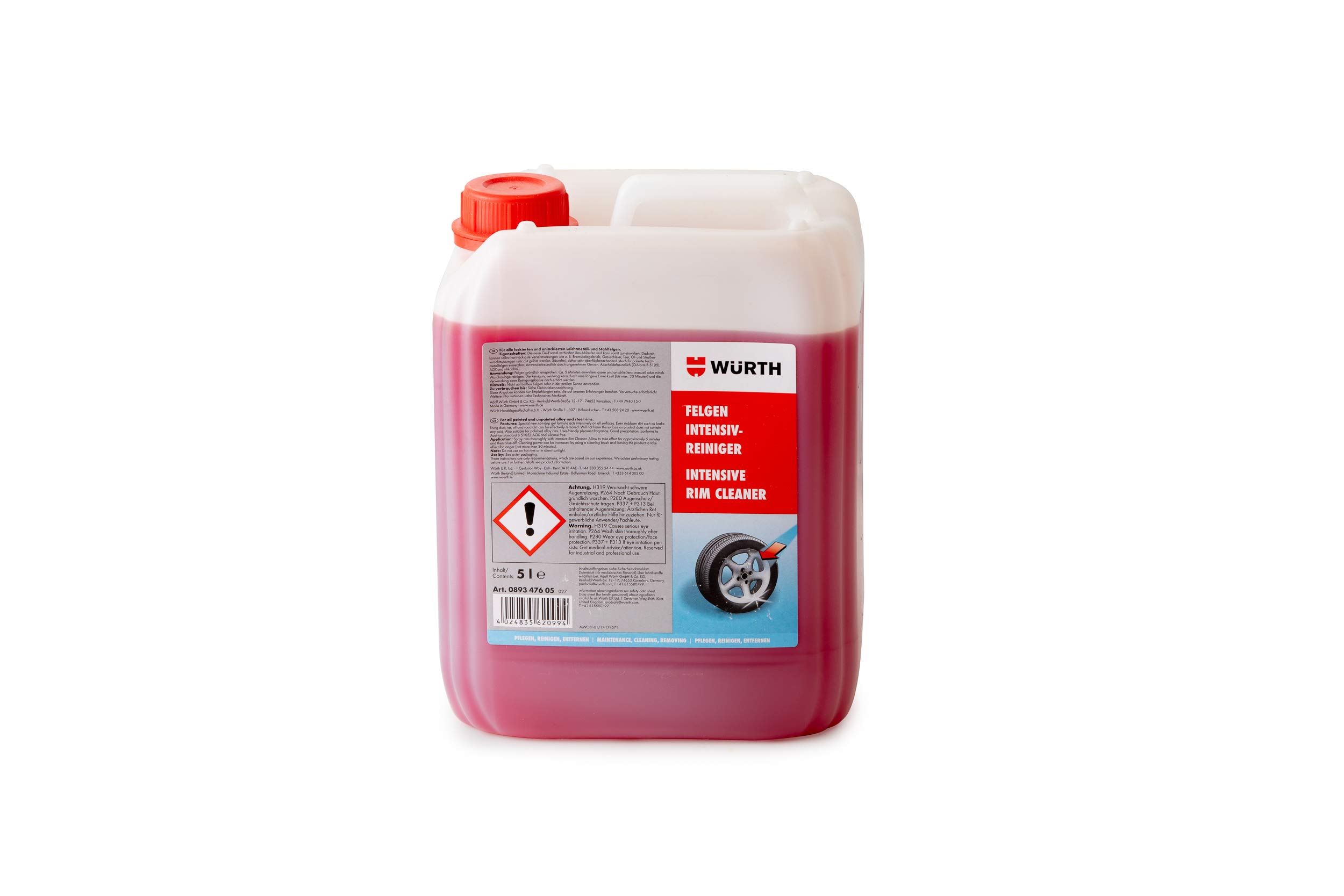 Würth 089347605 Felgen-Intensivreiniger, 5 Litre Angebot bei HelloDeals