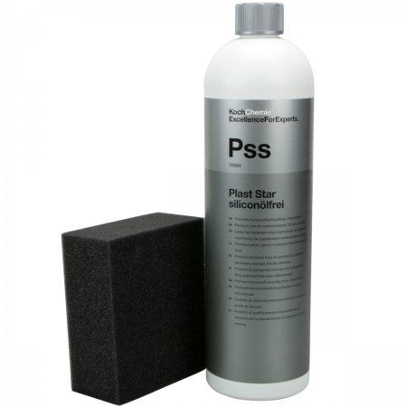 KochChemie Plast Star siliconölfrei Kunststoffpflege außen 1 Liter inkl. Schwamm Angebot bei HelloDeals