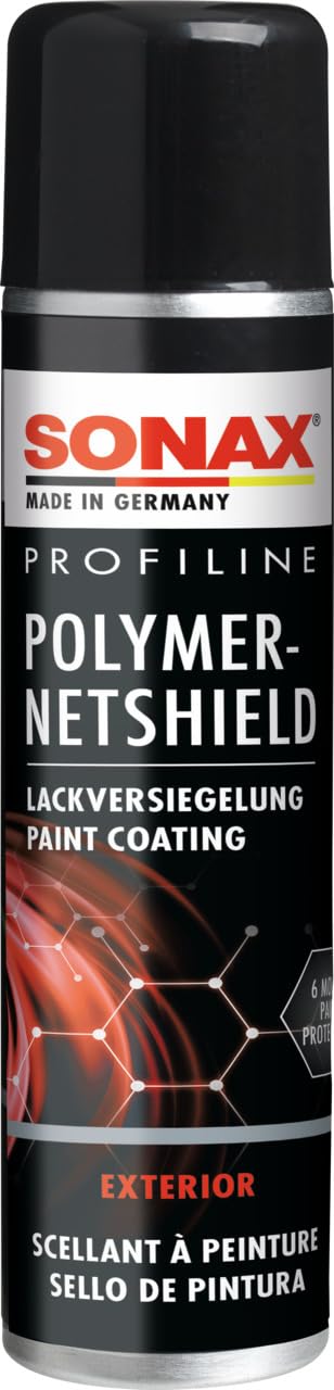 SONAX PROFILINE PolymerNetShield (340 ml) wachsfreie Lackversiegelung für 6 Monate Hybridschutz dank Net-Protection-Technology | Art-Nr. 02233000 Single Angebot bei HelloDeals