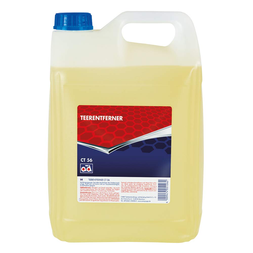 AD Chemie Teer- und Harzentferner CT 56 5L Kanister gegen hartnäckige Verschmutzungen Entferner Insekten Fett Reiniger Teer Öl Stein Teerentferner Kfz Bitumen Reinigungsmittel 4727010042 Angebot bei HelloDeals