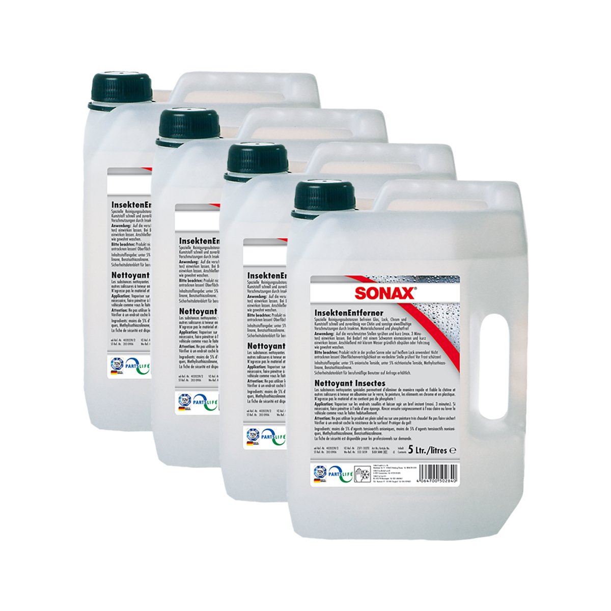 SONAX 4X 05335000 Insektenentferner 5L Angebot bei HelloDeals