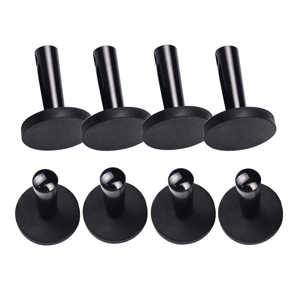Gebildet 8 Stück Montagemagnette Magnet Magnette Folieren Folie Car Wrapping,Auto Folie DIY/Auto Folie Wrap Schwarz-8st Angebot bei HelloDeals