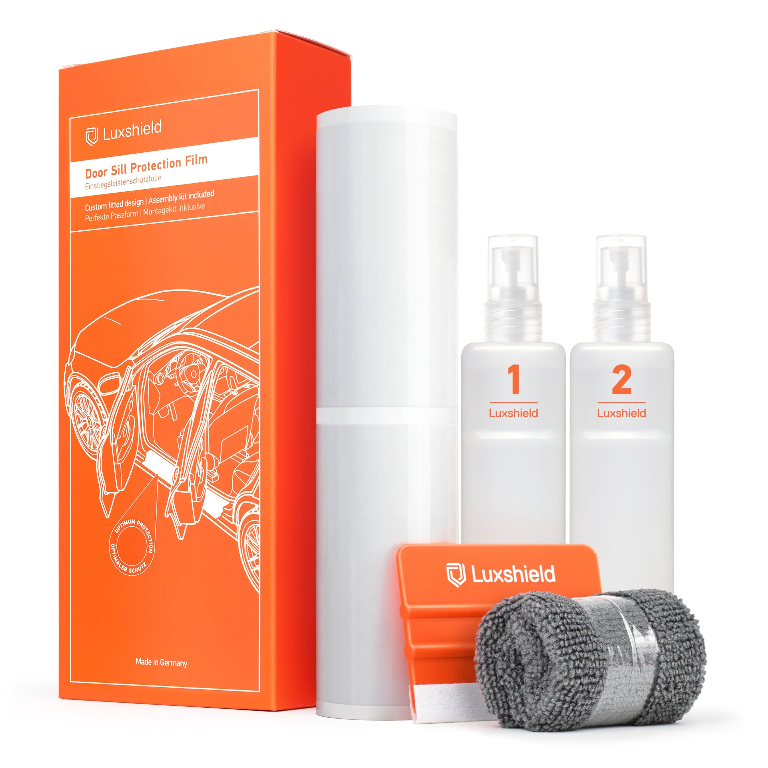 Luxshield Auto Einstiegsleisten Schutz für Skoda Elroq I 2025-2025 - Schutzfolie Autotür Zubehör Zierleisten Lackschutzfolie Transparent glänzend für Elroq I 2025 - 2025 Transparent glänzend Angebot bei HelloDeals