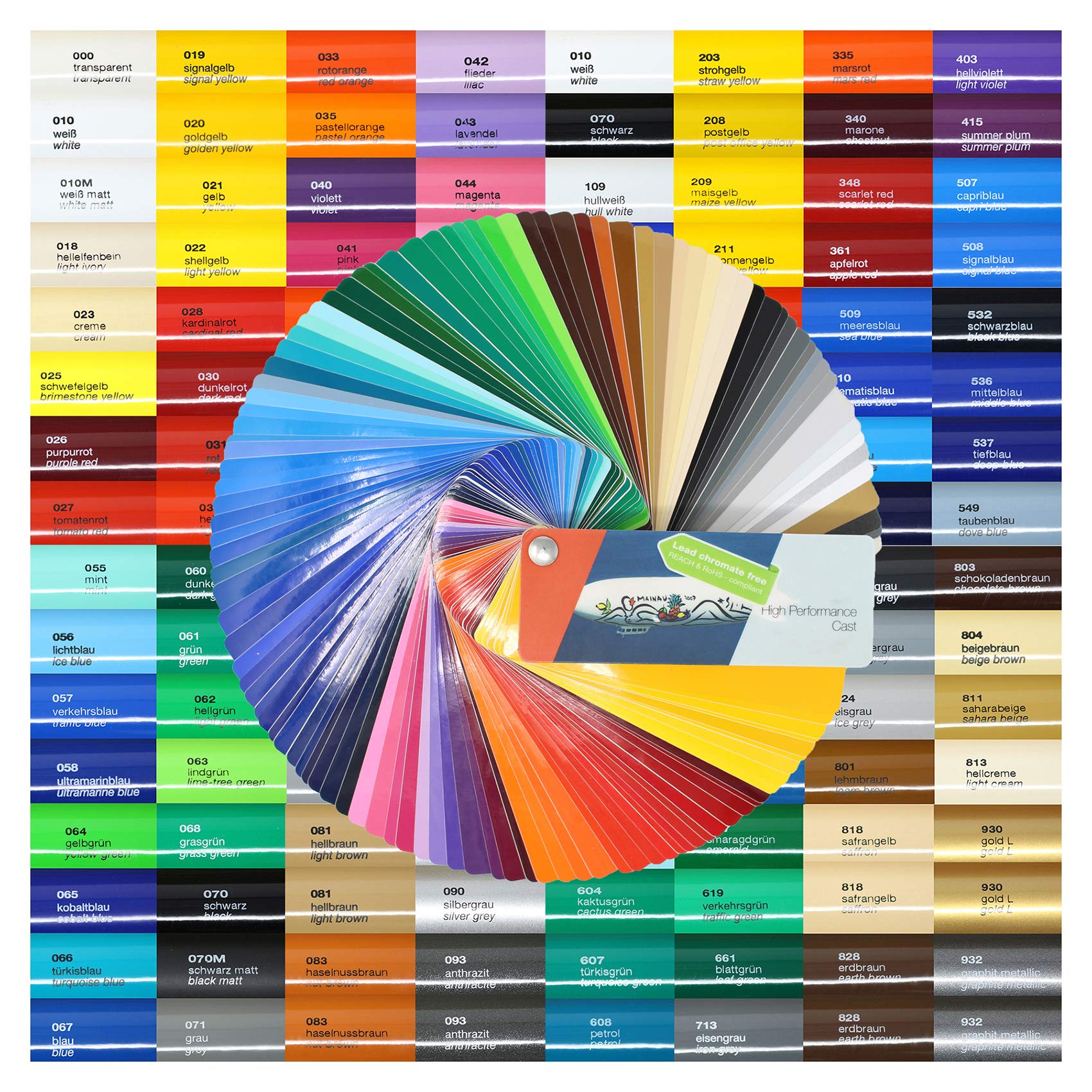 Finest Folia 1 M High Performance Cast 751 C 100 cm Plotterfolie Autofolie Gegossene Folie (010 weiß, 63cm) 010 weiß 63cm Angebot bei HelloDeals