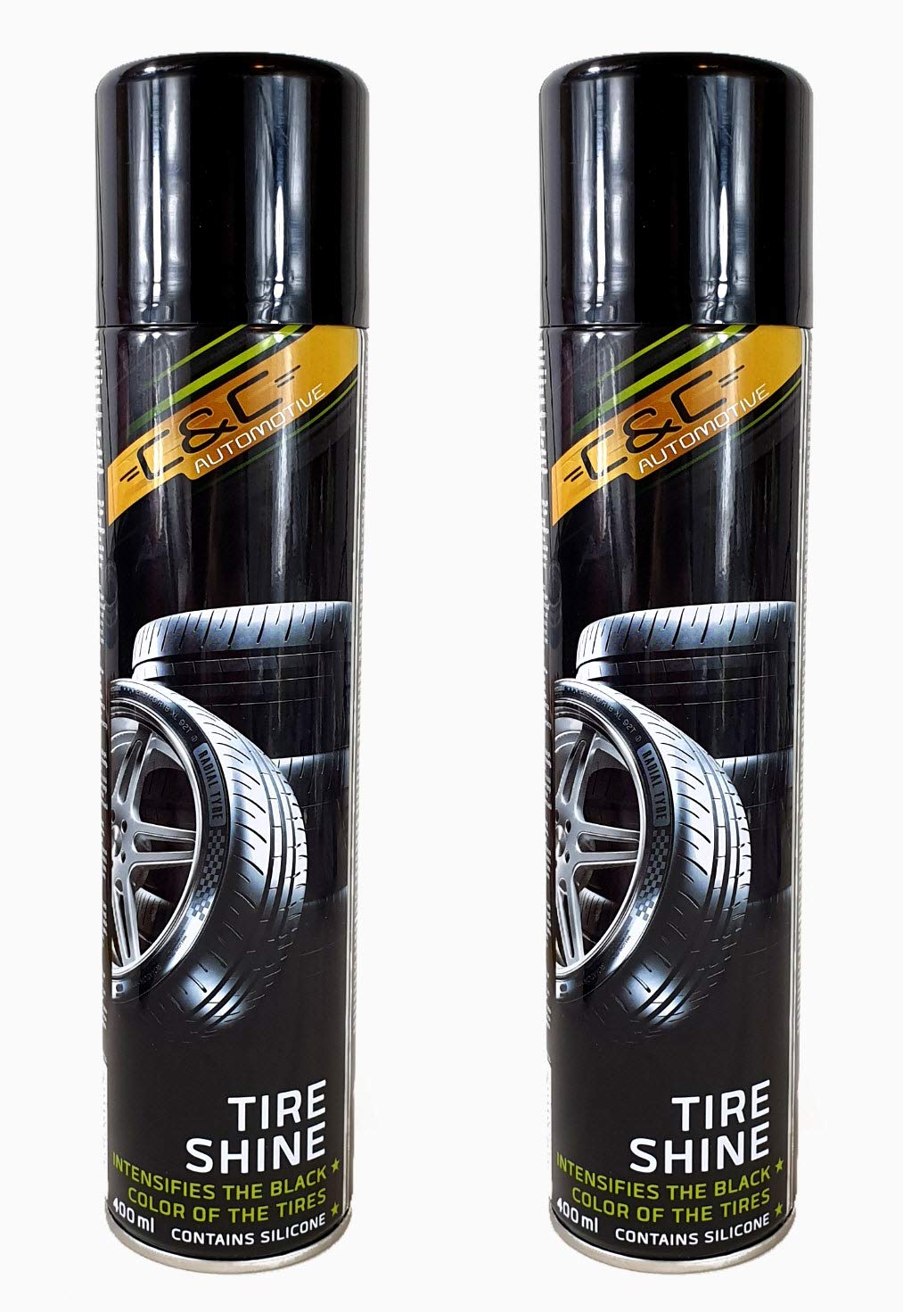 2er Set Reifenspray Reifenglanz Techno 400ml Angebot bei HelloDeals