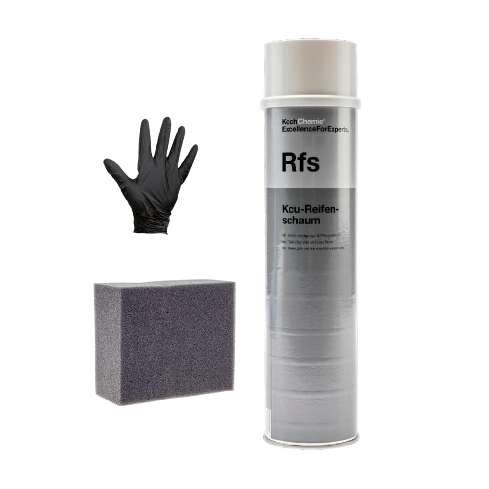 Veteranicar Koch Chemie Kcu- Reifenschaum Reinigungs und Pflegeschaum 600ml Set (3-Teilig) Angebot bei HelloDeals