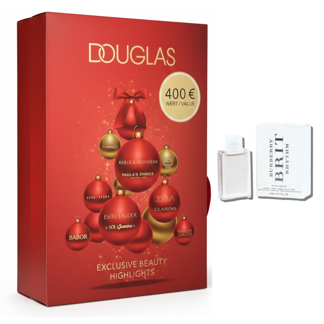 Douglas Adventskalender 2025 Frauen, Exclusive mit Pflegeprodukte, Make-up, Luxus Kosmetik Set, Advent Kalender Beauty für Frau und Damen, Advent Calendar, Weihnachtskalender 2025 (Wert 400€) Angebot bei HelloDeals