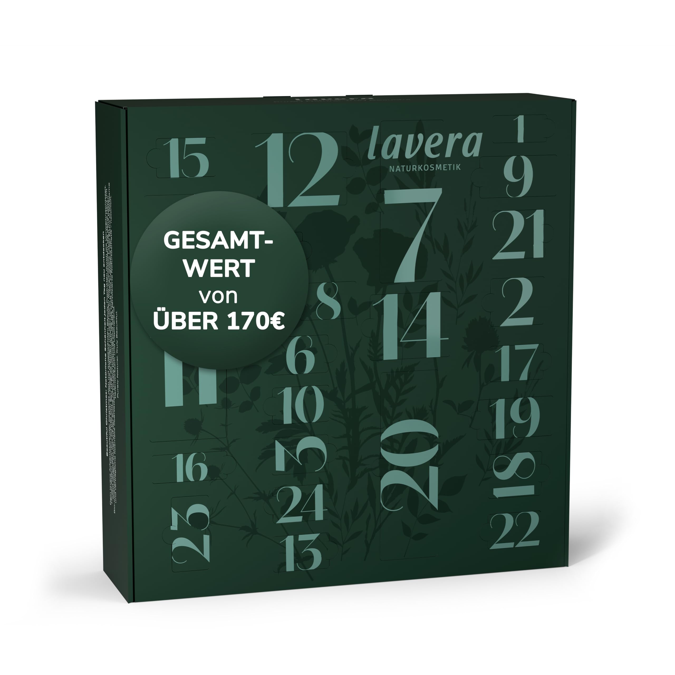 lavera Adventskalender 2025 – Beauty Adventskalender Frauen mit Naturkosmetik – 24 Überraschungen Hautpflege, Gesichtspflege & Make-up im Wert von 170 € – Beauty Kalender Angebot bei HelloDeals