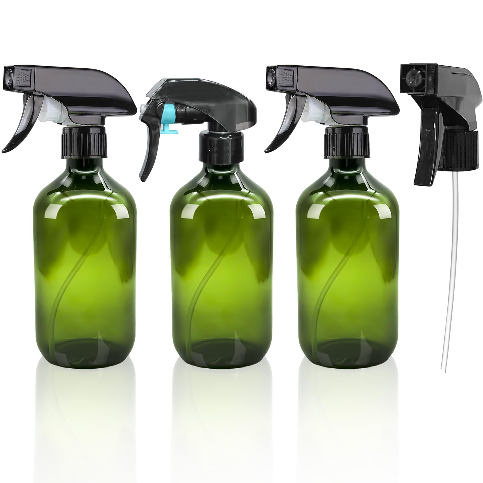 Hhverse 3 Stück Zerstäuber Sprühflasche 500ml Leere Sprühflaschen zum Befüllen Spray Bottle Mit Zwei Arten von Sprühköpfen Spritzflasche für Pflanzen, Haare, Reinigung Angebot bei HelloDeals