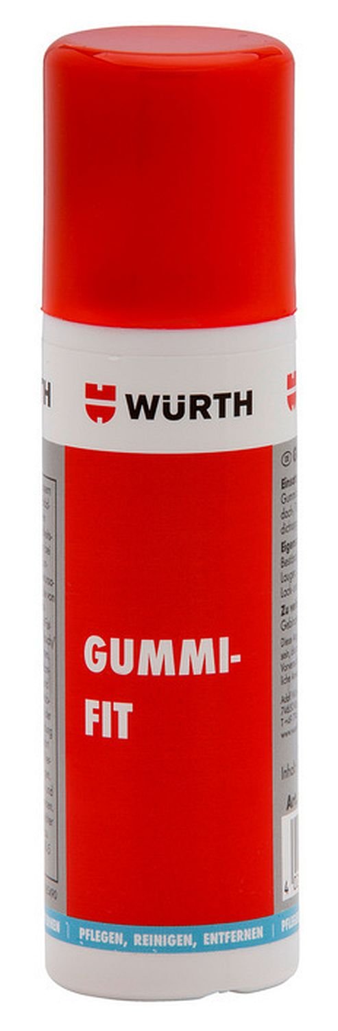 Gummipflege Gummifit - 75ml - Silikonfreie Pflege für Gummidichtungen - Pflegt Tür-, Kofferraum- und Motorhauben-Gummidichtungen und schützt zuverlässig vor Festfrieren im Winter. Angebot bei HelloDeals