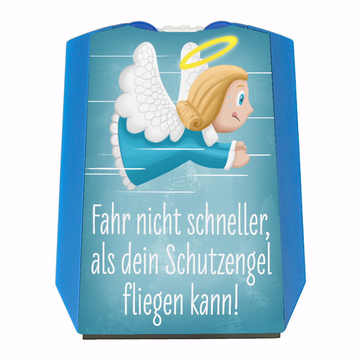 speecheese Schutzengel beim Autofahren Parkscheibe mit Eiskratzer und 2 Einkaufswagenchips Parkuhr mit Schutzengel Geschenkidee für Fahranfänger oder als kleines Mitbringsel zum ersten Angebot bei HelloDeals