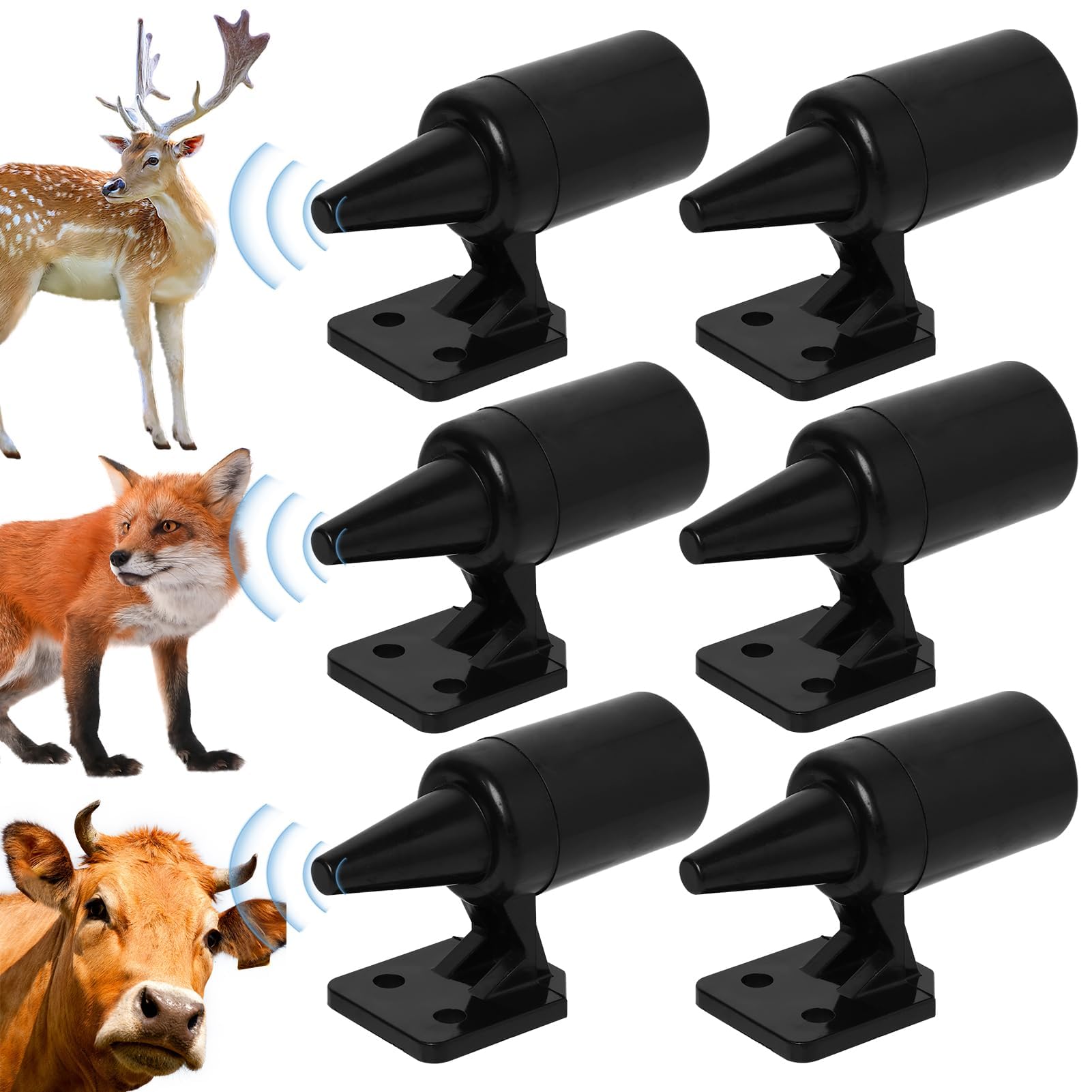 Annlpoy Hirschpfeifen Wildtierwarnung, Hergestellt aus hochwertigem ABS-Kunststoff (6) Angebot bei HelloDeals