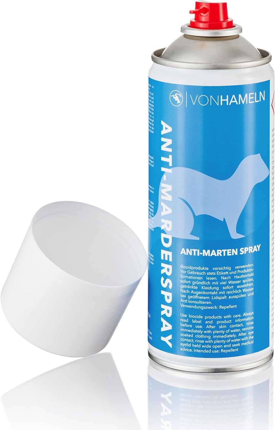 VON HAMELN® Marderschreck Auto, Dachboden & Garage - 400 ml - Sofortiger & Langfristiger Schutz vor Marder - Effektive Anti-Marder-Spray als Marderabwehr Marderschreck - Made in Germany Angebot bei HelloDeals