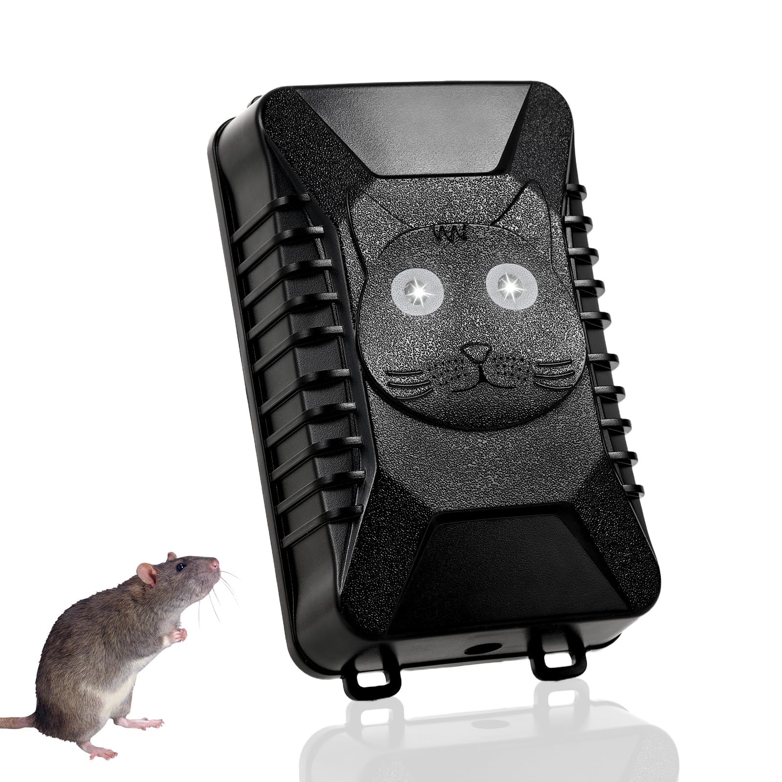 QOEOTUY Marderschreck Auto - Marderabwehr Auto mit Ultraschall, Unterstützt USB-Laden und 4 AA-Batterien - Marderschutz Anschluss an 12V Autobatterie, für KFZ, Motorraum, Garten, Dachboden Angebot bei HelloDeals