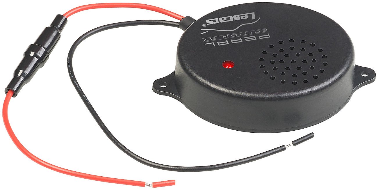 Lescars Marderwarner: Kfz-Ultraschall-Marderabwehr für 12-V-Anschluss, 17-29 kHz, 118 dB (Marderschreck Ultraschall, Marderabwehr Auto, Zubehör) Angebot bei HelloDeals