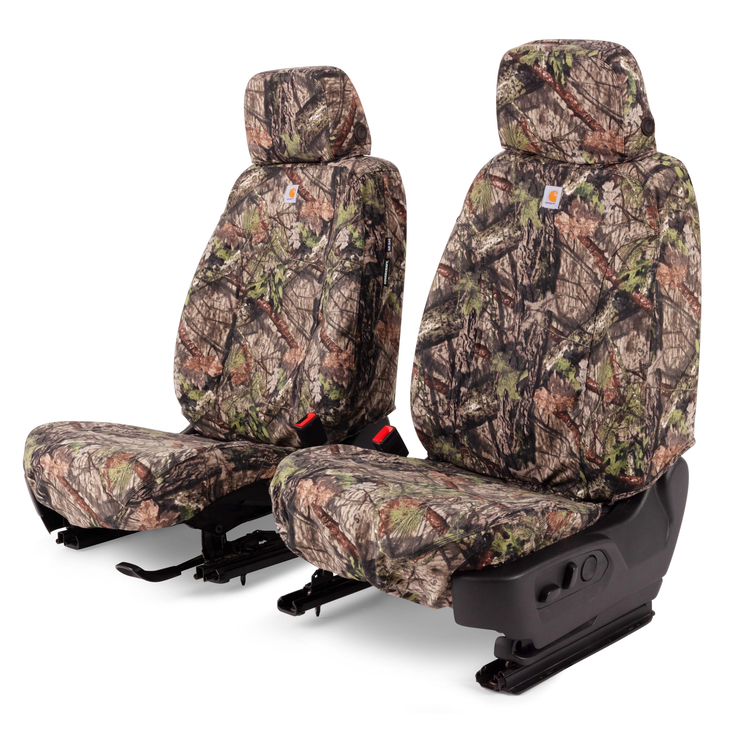 Covercraft Mossy Oak Camo Carhartt SeatSaver Sitzbezüge, passend für Ford F-150, 2011-2016 F-250/F-350, 2015-2016 F-450/F-550, 1. Reihe Schalensitze, Break-Up Country Angebot bei HelloDeals