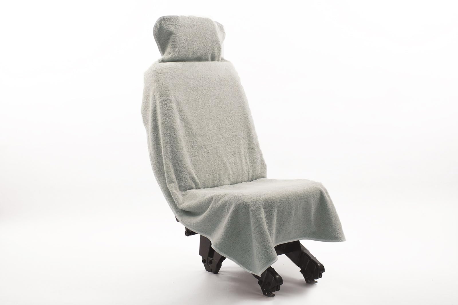 Castejo Autoschonbezüge, Wohnmobilbezüge, Einzelsitzbezug aus 100% Baumwolle mit Klettverschluß, als Überwurf, für Sportler, Camper, Werkstätten usw. in beige, grau, Silber o. blau ca. 75x157cm Angebot bei HelloDeals