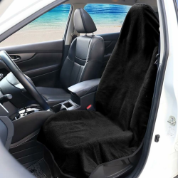 LUCYLEXIXI Wasserdichter Autositzbezug, Schweiß-Autositzschutz, perfekt für universellen, rutschfesten Autositz, LKW, SUV-Sitz, ideal für Training nach dem Fitnessstudio, Laufen, Schwimmen, Strand und Schwarz Angebot bei HelloDeals