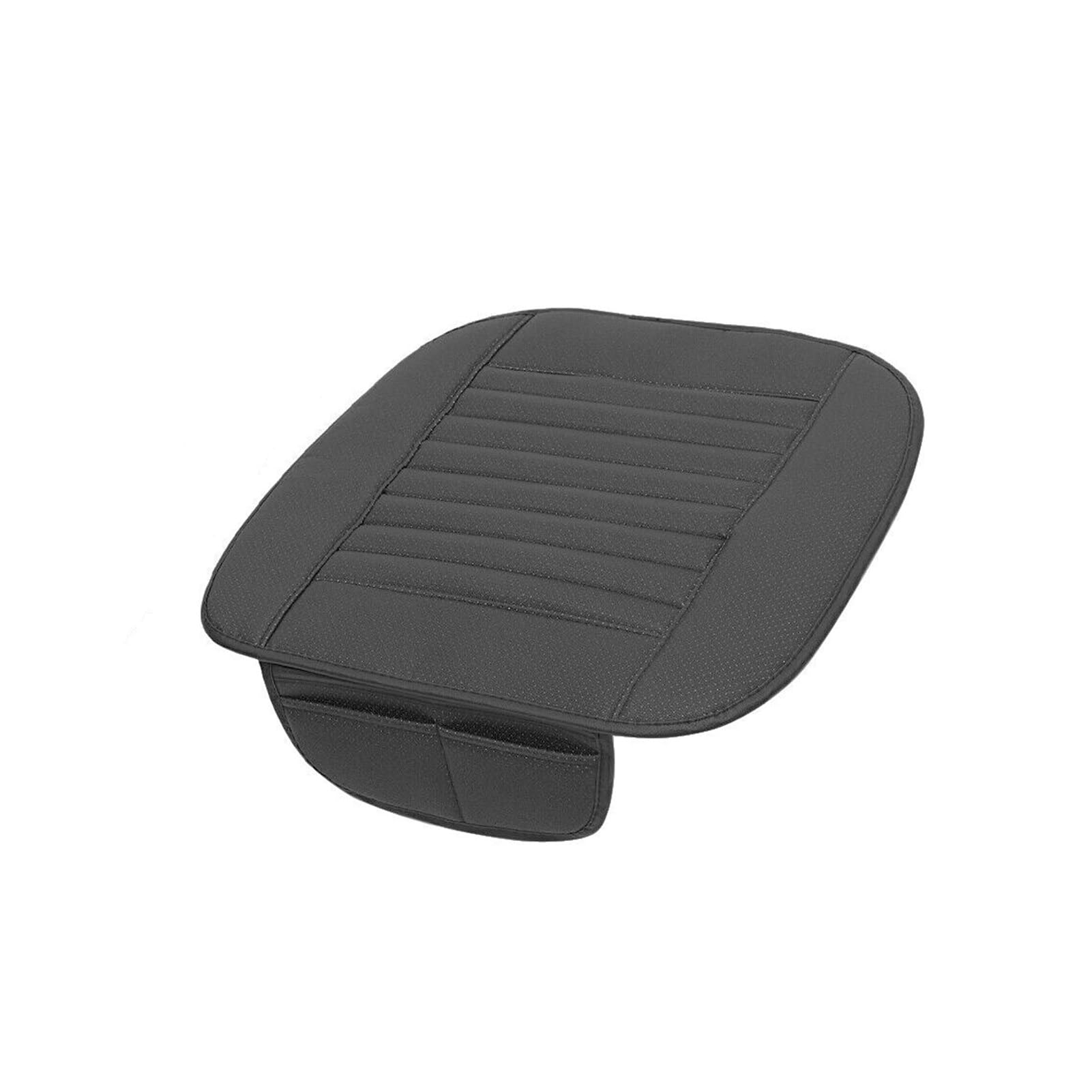 Trintion Auto Sitzkissen Sitzauflagen Autositzauflage Vordersitze Pu Leder Memory Schaum Auto Schwarz,für Büro Reisen Autositz Angebot bei HelloDeals