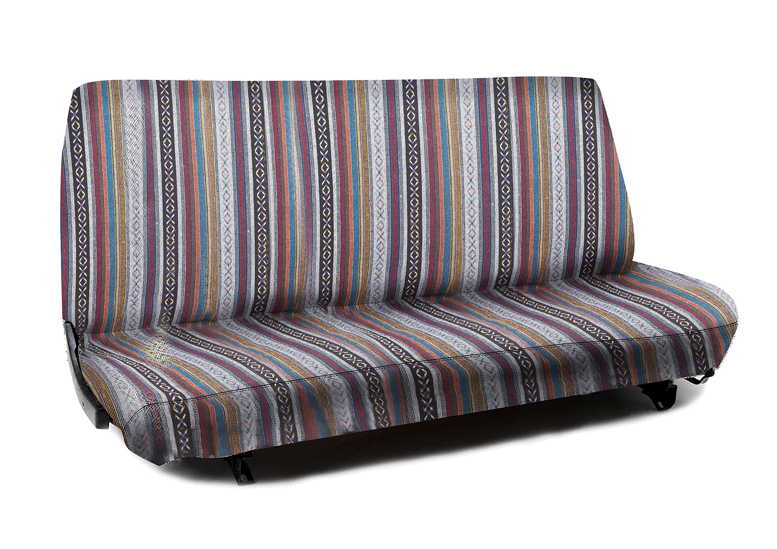 AUTOYOUTH Baja Bunte Decke Autositzbezzüge im Ethnischen Stil Universal für Hintere Standardbank Angebot bei HelloDeals