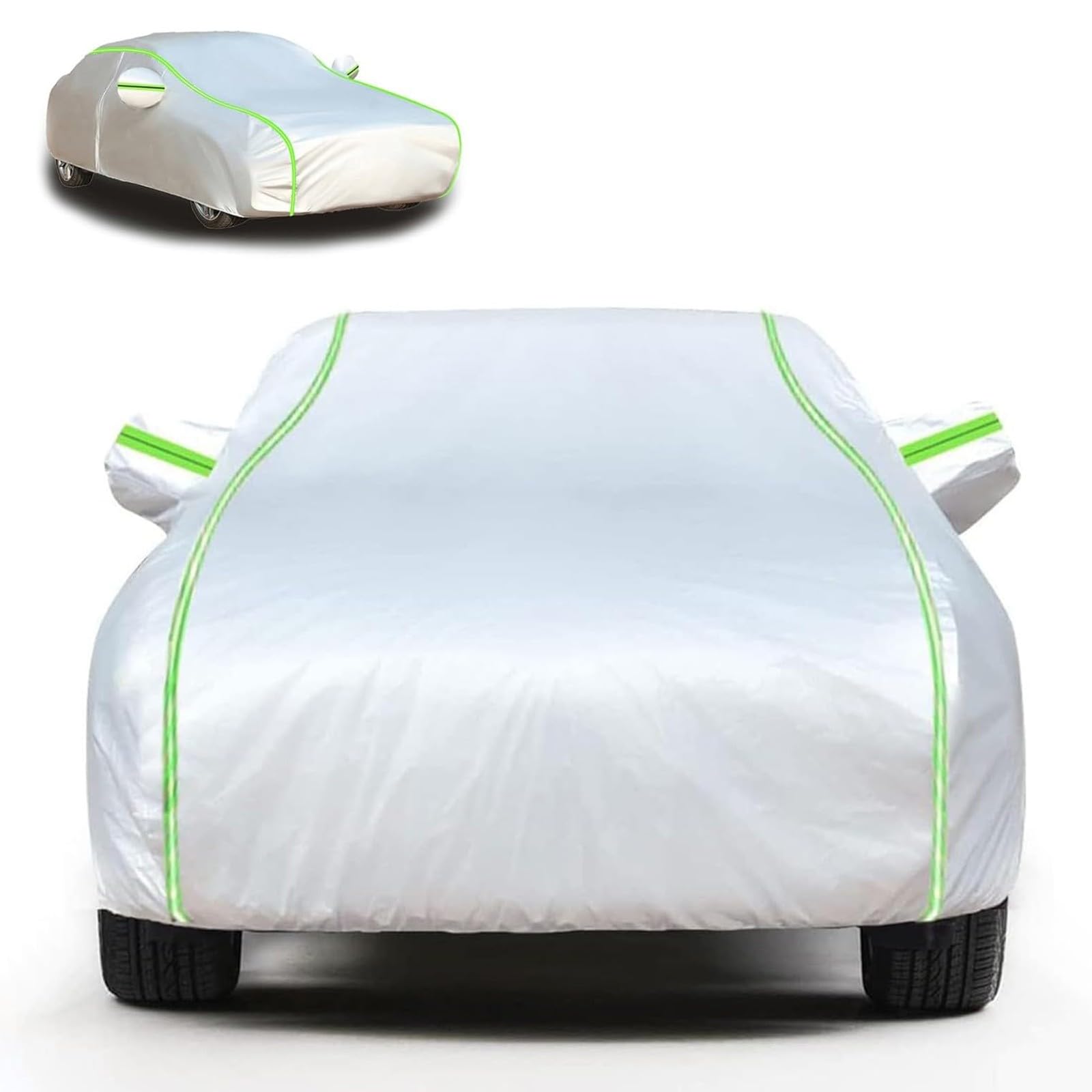 XMYAN Autoplane Gemacht für 𝖲𝗆𝖺𝗋𝗍 Roadster, Auto Autogarage Wasserdicht Auto Autoabdeckung Vollgarage Winddicht Schneedicht UV-Schutz Garage Atmungsaktiv Regenfest(Silver) Silver für 𝖲𝗆𝖺𝗋𝗍 Roadster Angebot bei HelloDeals