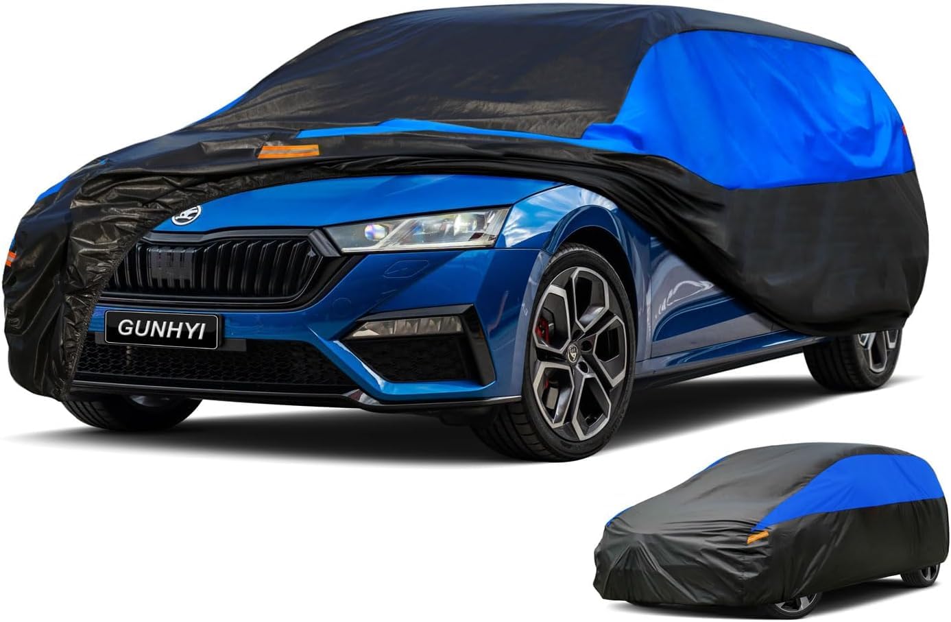 Gunhyi Autoabdeckung Kombi Wasserdicht und Atmungsaktiv, Vollgarage Autoplane für Audi A4 Avant, VW Passat Estate, Skoda Octavia Combi, BMW 3er Touring. Auto Abdeckung (450 zu 485 cm) 3-Für Kombi 450 Bis 485 cm Angebot bei HelloDeals