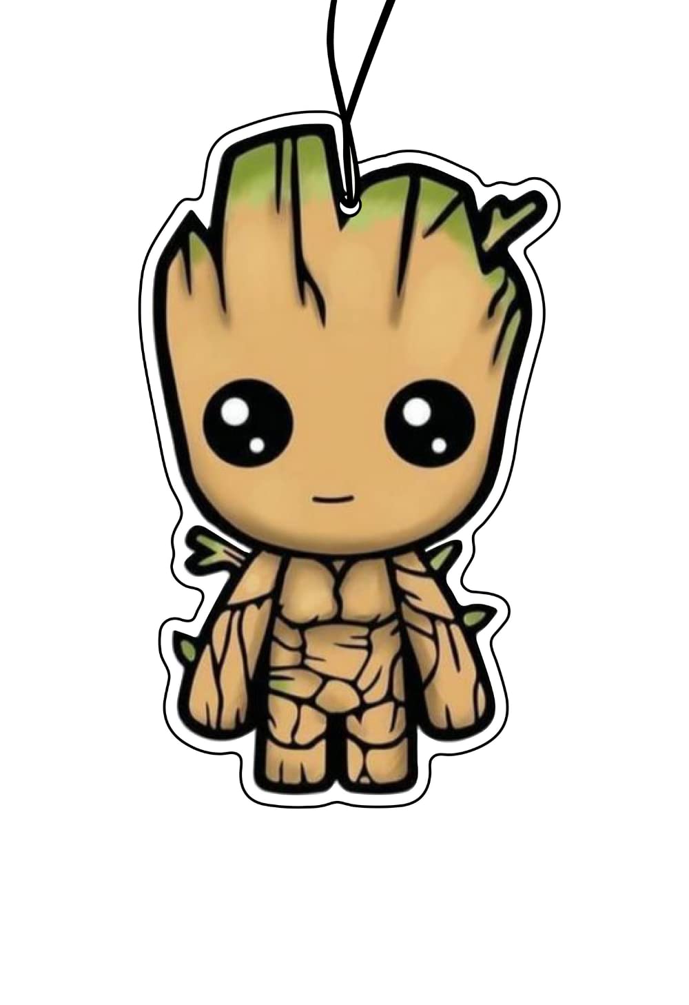 2x Groot Duftbaum Auto lustig Groot Blumentopf, Duftspender, Auto tuning, car air freshener, Duftanhänger Angebot bei HelloDeals