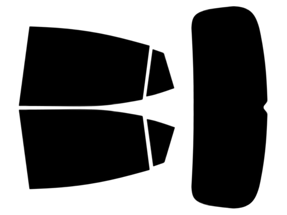 Passgenaue Tönungsfolie für-Hyundai I10 5-Türen 2019-... Heck/Seitenscheiben (20% Schwarz) Angebot bei HelloDeals