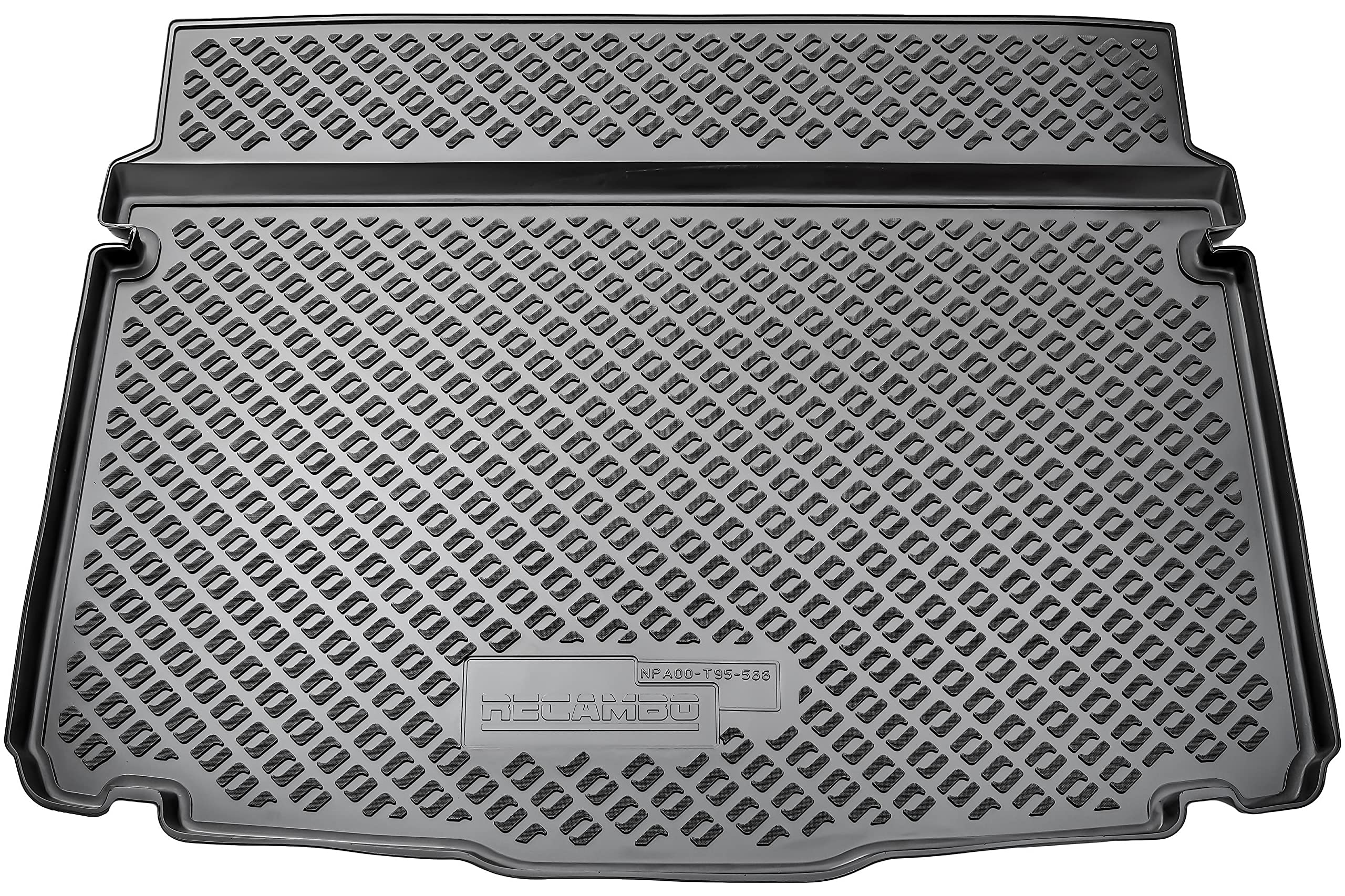 Recambo Kofferraumwanne passend für VW T-ROC | Typ A11 | ab 2017- | Vario-Boden untere Position Schwarz PE - Polyethylen ( flexibler Kunststoff ) Angebot bei HelloDeals