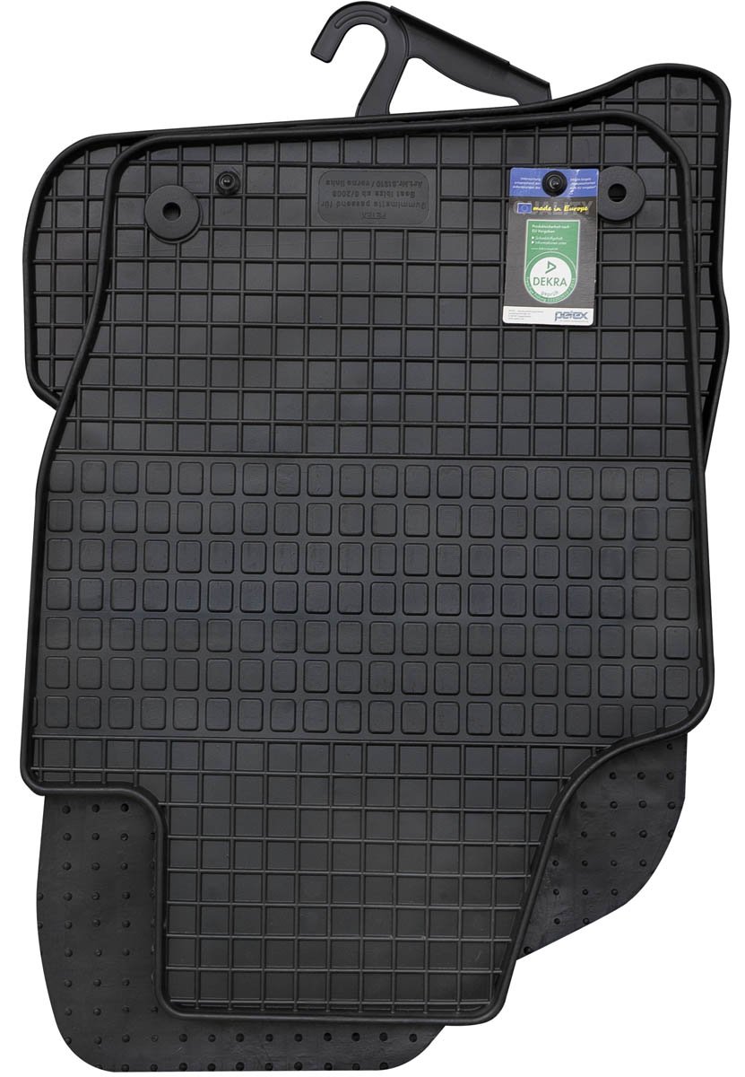 PETEX Gummimatten passend für Ibiza ab 06/2008-05/2017 / Ibiza ST ab 06/2010-05/2017 Fußmatten schwarz 4-teilig Angebot bei HelloDeals