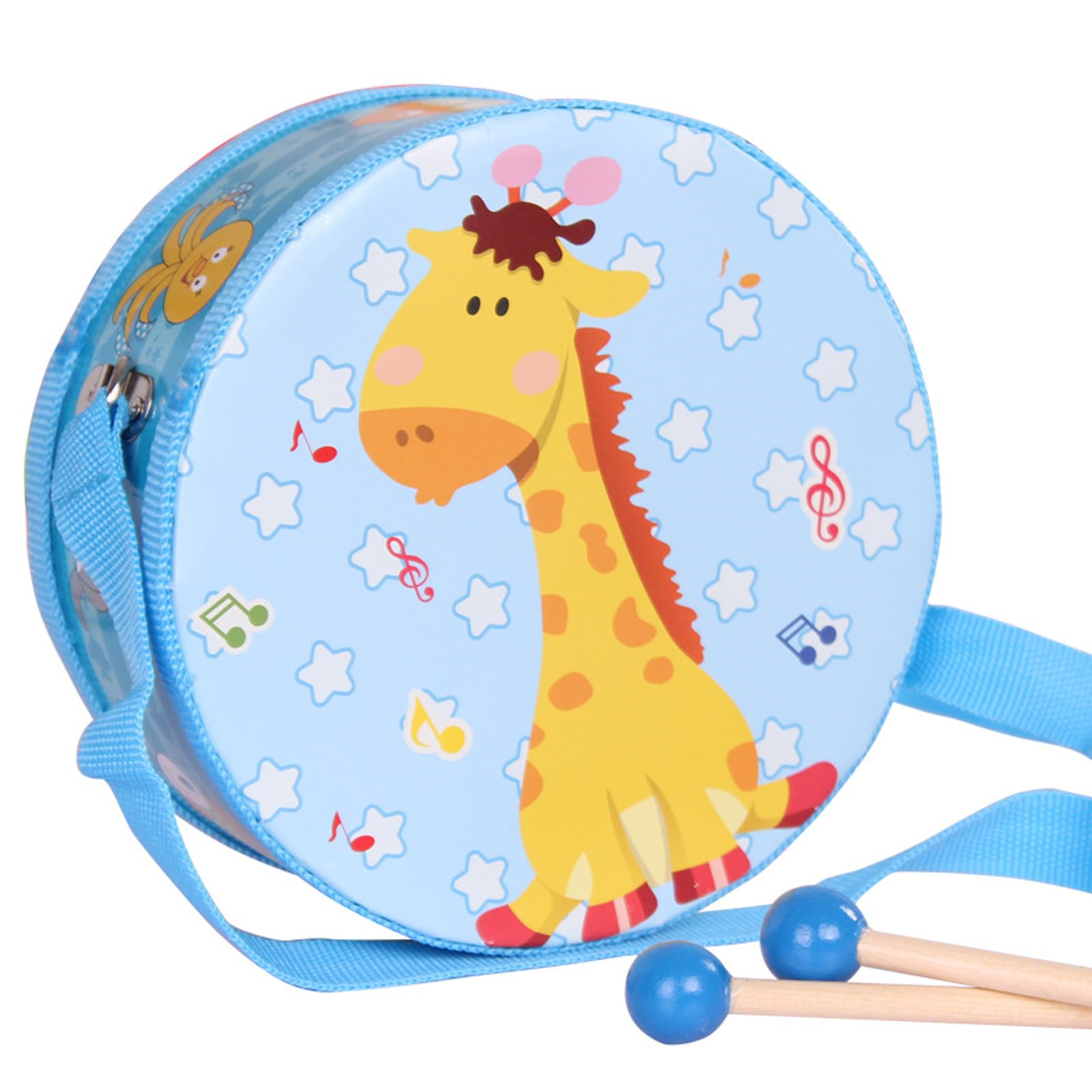 Kindertrommel aus Holzspielzeug,Kleinkinder Schlagzeugset,Schlaginstrument Spielzeug Kinder Schlagzeug aus Holz Musikspielzeug für Kinder ab 3 Jahren Jungen Mädchen Geburtstagsgeschenke Angebot bei HelloDeals