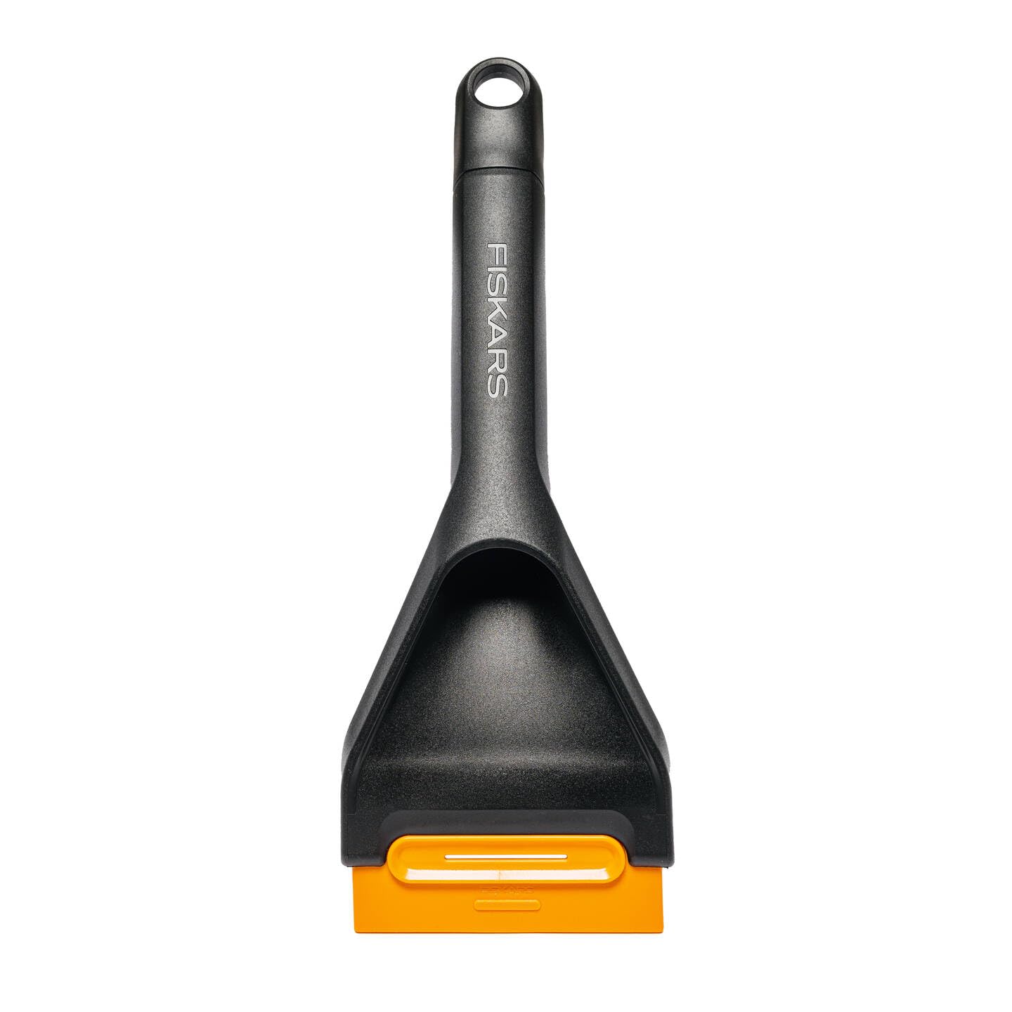 Fiskars Solid Auto-Eiskratzer mit Harter und weicher Kante, 26 cm, Mit austauschbarem Schaber, 1078497, Schwarz, Orange Eiskratzer 26 cm Angebot bei HelloDeals