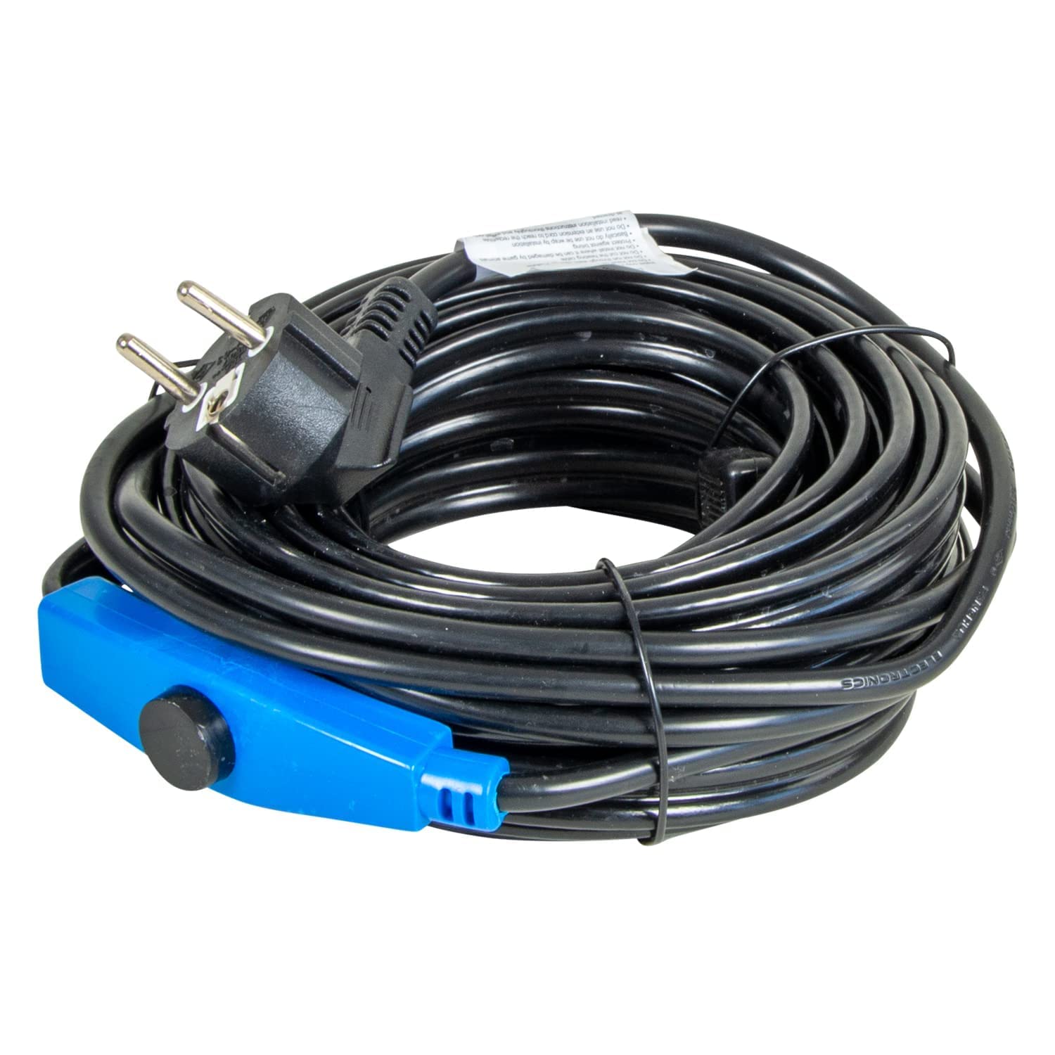 horizont Frostschutz Heizkabel mit Thermostat 8 m, ideal für Wasserleitung oder als Pflanzenheizung, wasserdichte Begleitheizung, Dachrinnenheizung selbstregulierend, Rohrbegleitheizung 230 V 8 m | 128 W Angebot bei HelloDeals