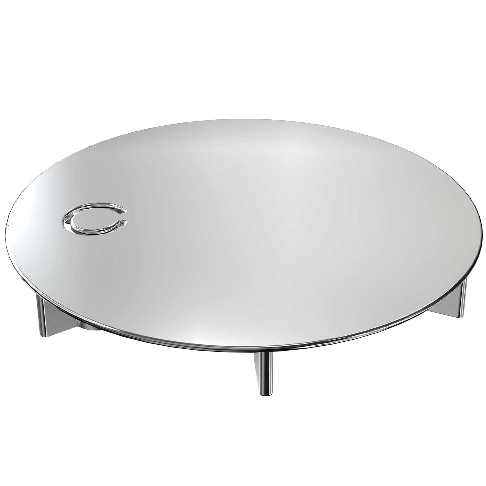 Duschabfluss Abdeckung, 115 mm Duschablauf Deckel, Dusche Abfluss Abdeckung, Chrom Duschdeckel für Dusche und Badewanne für 649982 Modell 6964 Angebot bei HelloDeals