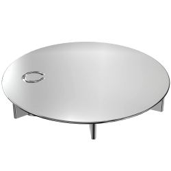 Duschabfluss Abdeckung, 115 mm Duschablauf Deckel, Dusche Abfluss Abdeckung, Chrom Duschdeckel für Dusche und Badewanne für 649982 Modell 6964 Angebot bei HelloDeals