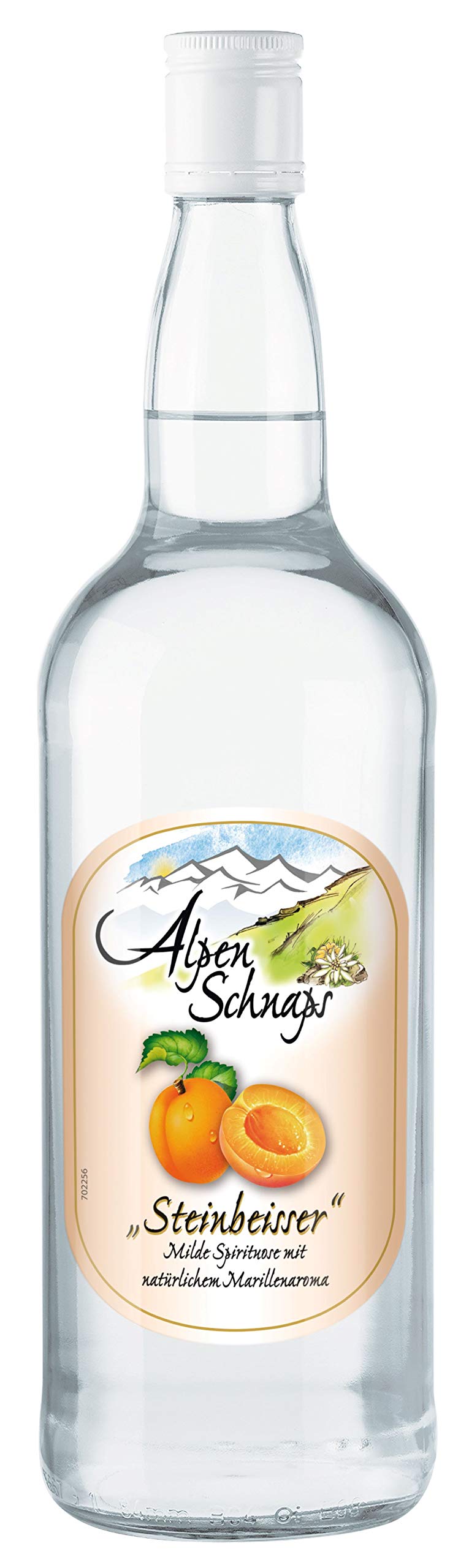 Alpenschnaps Steinbeisser Marille (1 L) – Milder, aromatischer Marillenschnaps – Obstschnaps mit Rezeptur aus dem Alpenland – Schnaps für den Genuss nach dem Essen – 35 % Vol. Marille 1 x 1l Angebot bei HelloDeals