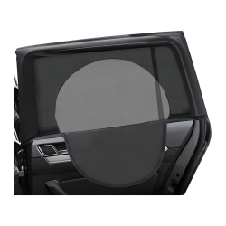 CGEAMDY 2-teilige Autofensterjalousien, Universelle Auto-Sonnenschutz, Dehnbarer Heckscheiben-Sonnenschutz, UV-Schutz mit Reißverschluss, Car Zipper Side Window Sun Protection (Heckscheibe) 52×60cm/Rückseite Angebot bei HelloDeals