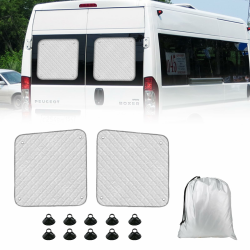 Thermomatte Passend für Peugeot Boxer Citroën Jumper Relay FIAT ducato Zweitürige Heckklappe, FIAT ducato Sonnenschutz Auto Frontscheibe Innen Passend, Auto Sonnenblende Frontscheibenabdeckung FIAT-1 Angebot bei HelloDeals