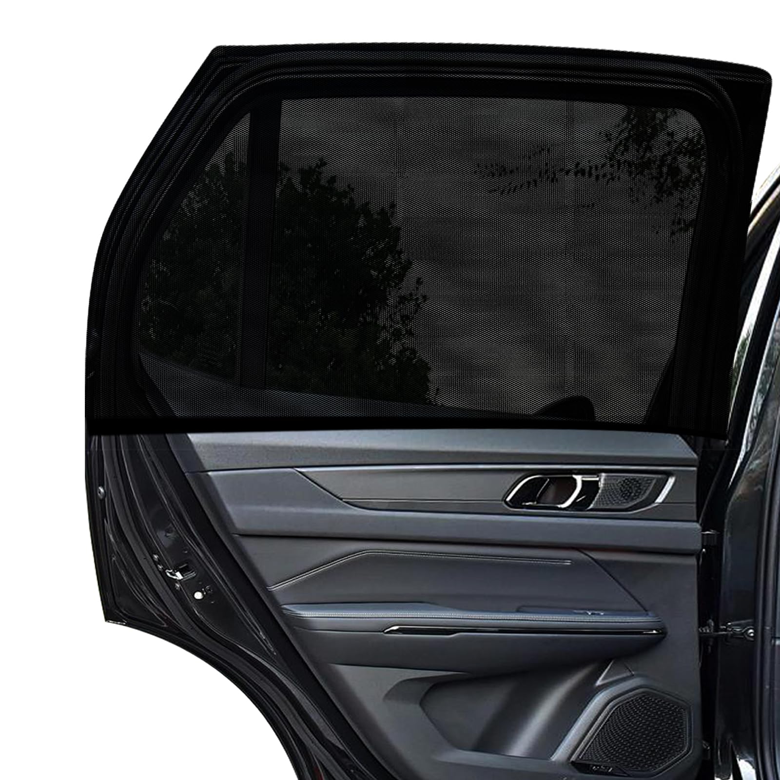 CHWNIBAY Sonnenschutz Auto Baby, Sonnenschutz Auto Kinder, Fenster Verdunkelung mit UV Schutz, 2 Stück Universal Autosonnenschutz Elastizitä Netz für Kinder & Haustiere Angebot bei HelloDeals