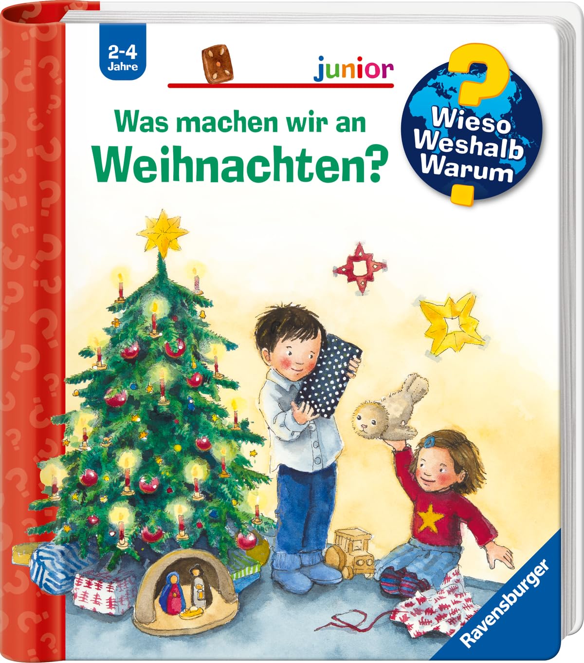 Wieso? Weshalb? Warum? junior, Band 44: Was machen wir an Weihnachten? (Weihnachtsbuch ab 2 Jahre - mit Klappen) (junior, 44) Angebot bei HelloDeals