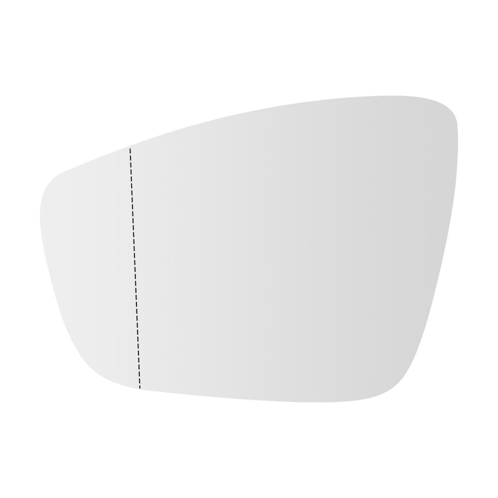 SENZEAL Spiegelglas Links Fahrerseite Beheizbar mit Trägerplatte für VW Polo 6R 6C 2009-2017 UP 2016-2023 Außenspiegel Glas Ersatz (Links) Für VW Up (2016-) Links Angebot bei HelloDeals