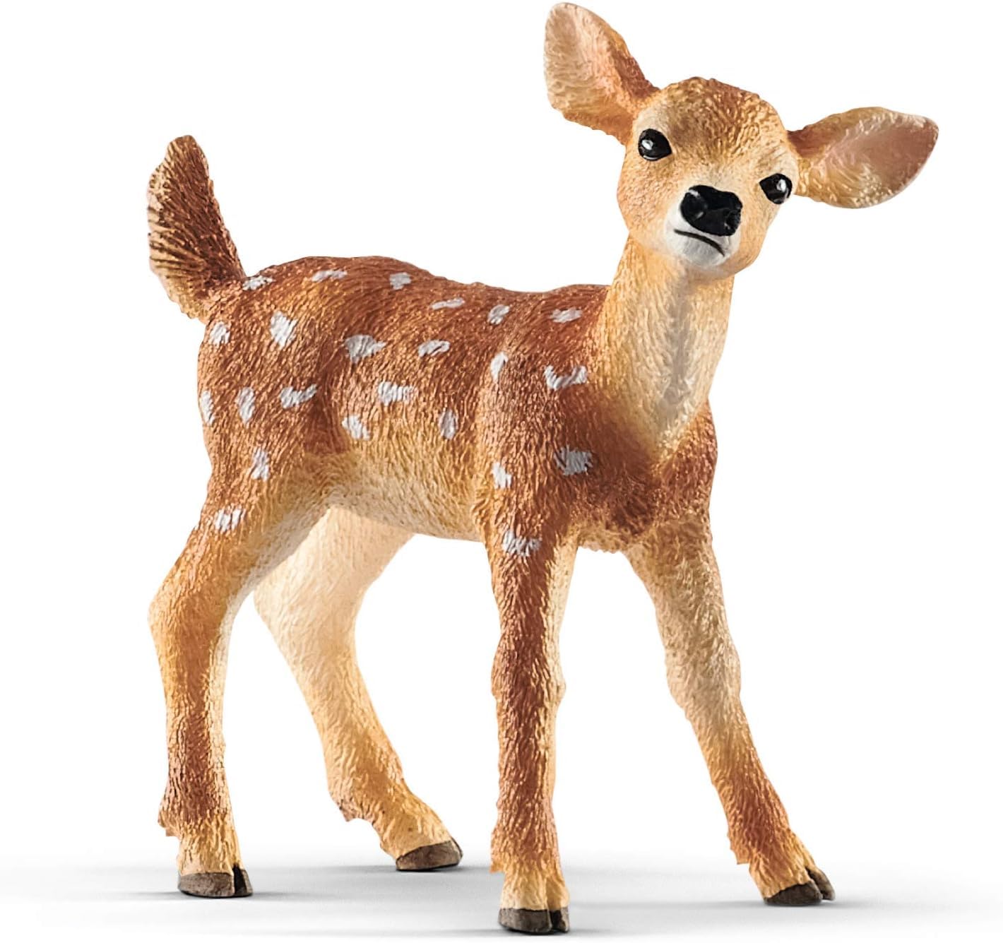 SCHLEICH WILD Life | Weißwedelkalb 14820 | detailgetreue Tierfiguren | Zoo Spielzeug | Geschenk für Jungen & Mädchen | Deko für Geburtstag oder Weihnachten | Spielfigur ab 3 Jahren | 5 x 2 x 5 cm Angebot bei HelloDeals