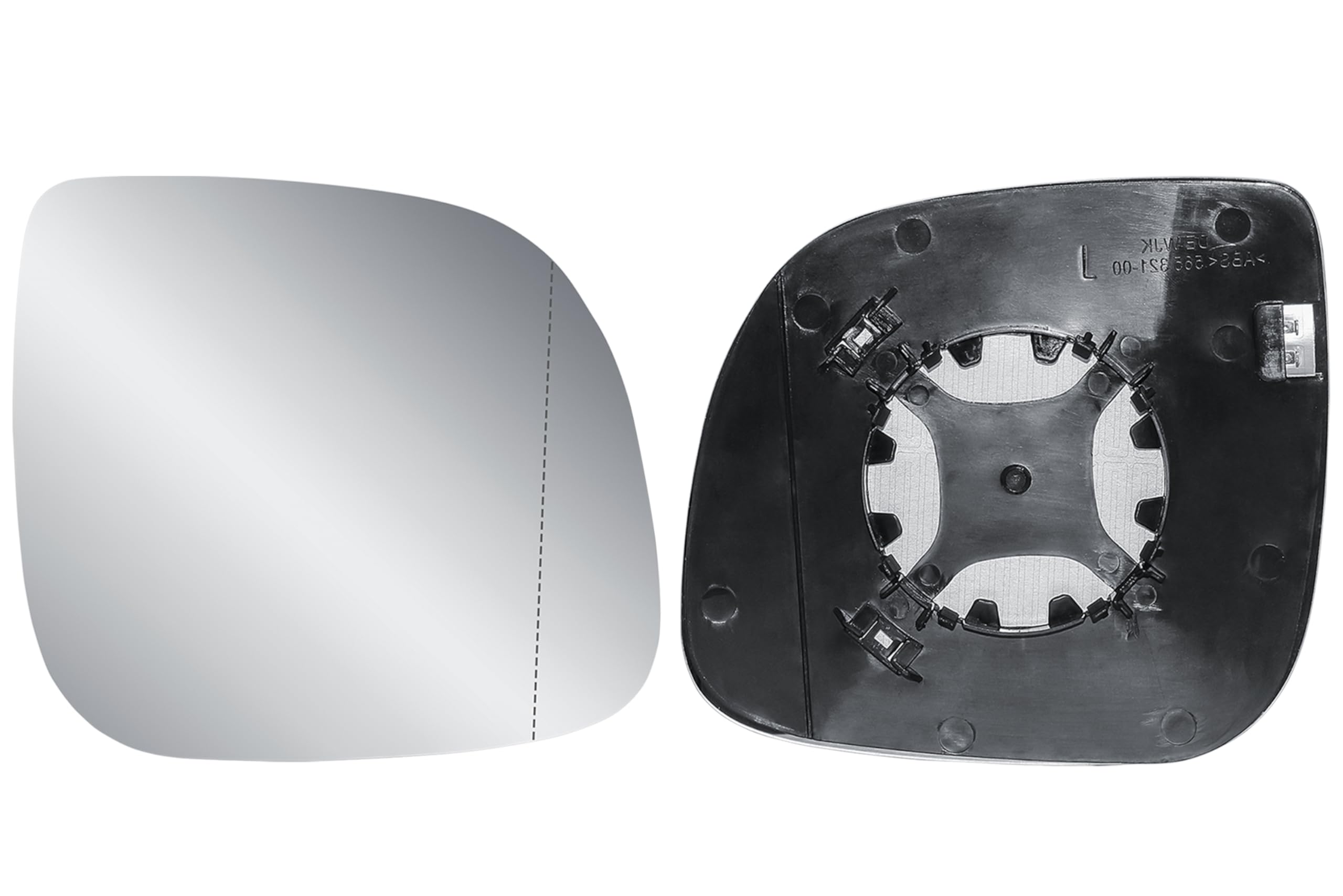 Ersatz Rechts Beifahrerseite Außenspiegel Glas Beheizt mit Rückplatte Spiegelglas für VW Transporter T5 T6 2010-2024 Multivan 2010-2019 Rechts (RH) BeiFahrerseite Angebot bei HelloDeals