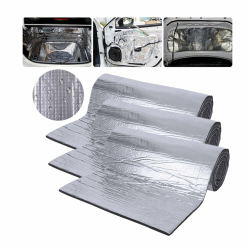 Dämmmatte auto Dämmung Stärke Selbstklebende Dämmschaummatte Motorraumdämmung Schalldämmung Schaumstoff Fahrzeug-Isolierung Isoliermatte ,200x50x1cm,3 stück silber silber(200x50x1cm)-3 stück Angebot bei HelloDeals