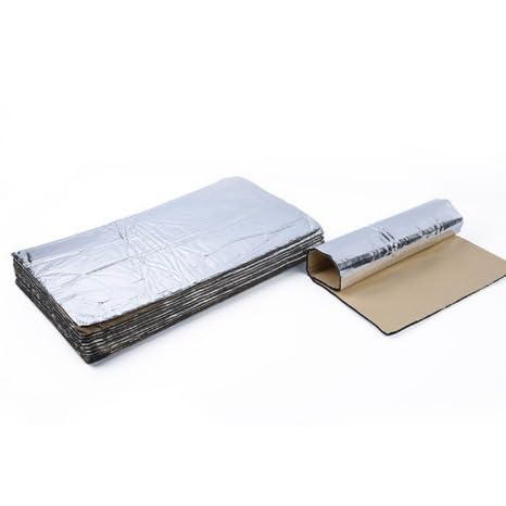 Auto Dämmung, Dämmmatte, Auto Schallschutzmatte, Geeignet für Kofferraum, Tür, Motorhaube, Reduziert Effektiv Straßenvibrationen und Motorgeräusche, Bieten Sie EIN Besseres Fahrerlebnis, 5 Stück Angebot bei HelloDeals