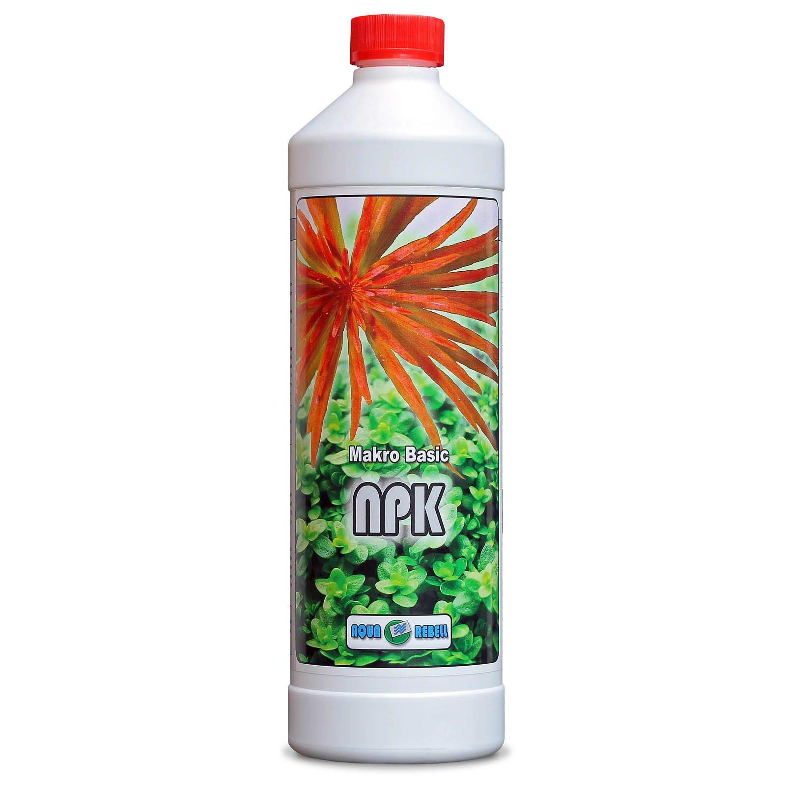 Aqua Rebell ® Makro Basic NPK Dünger - 1 Literflasche - optimale Versorgung für Ihre Aquarium Wasserpflanzen - Aquarium Dünger speziell für Wasserpflanzen entworfen 1L Angebot bei HelloDeals