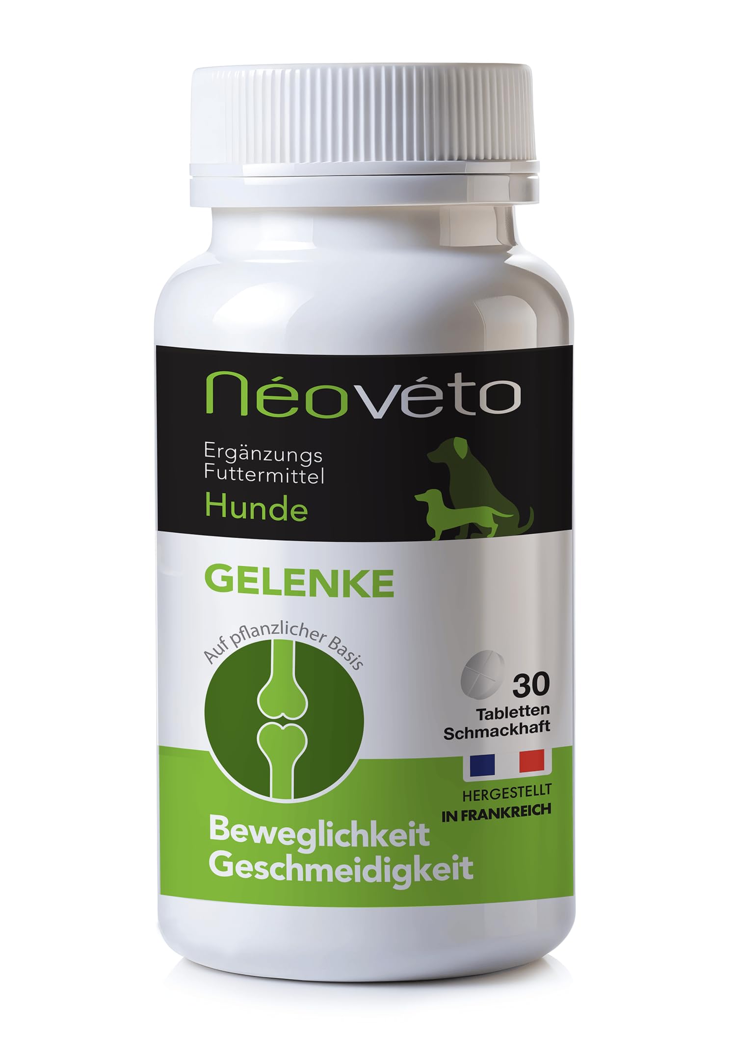 NEOVÉTO – Hundegelenke – 30 natürliche Tabletten – Arthrose bei Hunden – Entzündungshemmend – Vom Veterinärdienst zugelassene Wirkstoffe Angebot bei HelloDeals